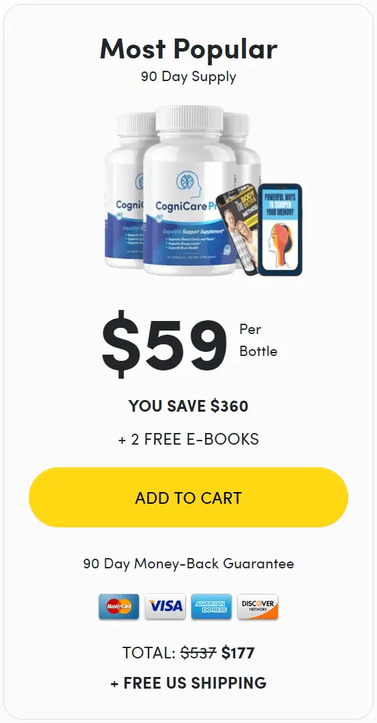 CogniCare Pro buy 3 bottles